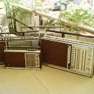 Konvolut Transistorradios 4 Stck. f?r Bastler, Nordm.,Philips,Grundig,Sch.Lorenz