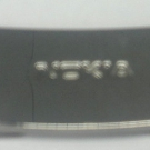 Logopatch für Nokia 8910 silber, orginal und neu