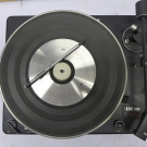 Plattenspieler Chassis ELAC 830  mit System und Nadel D355 17