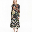 Gemustertes Maxikleid