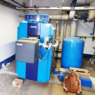 Buderus Gasheizkessel mit Regelung + Weishaupt-Brenner 400 kW