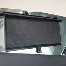 2 Stück Sonnenschutz Rollo für Seitenfenster Fensterscheibe 41 x 50 cm Saugnapf