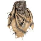 Halstuch, "Shemagh", sand-schwarz