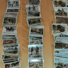 KONVOLUT über 400 SAMMELBILDER/ZIGARETTENBILDER "DER WELTKRIEG"