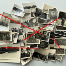 Foto Konvolut mit 52 Fotos, Luftwaffe, Portraits, Fundgrube, alles militärisch