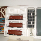 Piko H0 5/0757/100 Selbstentladewagen-Set mit Entladebühne siehe Fotos DC