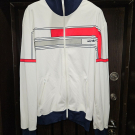 Vintage 80s Adidas Trefoil Full Zip Track Jacket Sz XL