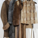 Pelz Konvolut ,Lammfell, Persianer, Otter, Bisam,  Größe  M , Vintage Modelle 