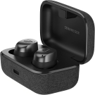 Sennheiser MOMENTUM True Wireless 4 - Smart Earbuds Bluetooth 5.4, kristallklarem Klang, ergonomischem Design, 30 Std. Akkulaufzeit, Adaptive ANC – Schwarz Graphit