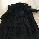 Pelzmantel, Damen, Größe 38 / 40, Schwarz, gut erhalten, Marke Swakara, Genuine