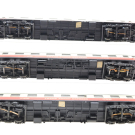 H0 PIKO 5452830/005/50 TEE Personenwagen beige rot ohne Lok DC OVP N51