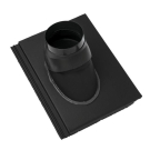 Braas Tegalit Aerlox Matt DuroVent-Premium Abgasdurchgang DN 128 - Schiefergrau