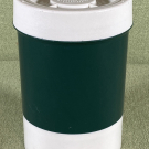 Thermos Thermobehälter mit 10 OZ ca. 16 cm hoch Grün- Weiß 38606 Made in Canada