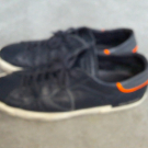 Philippe Model Sneaker 45 PRSX dunkelblau neon orange used Look  wenig getragen